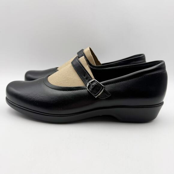 SAS Womens Maria Comfort Mary Jane Shoes US 8 Narrow EU 38.5 Black Leather NWOB - Picture 8 of 12
